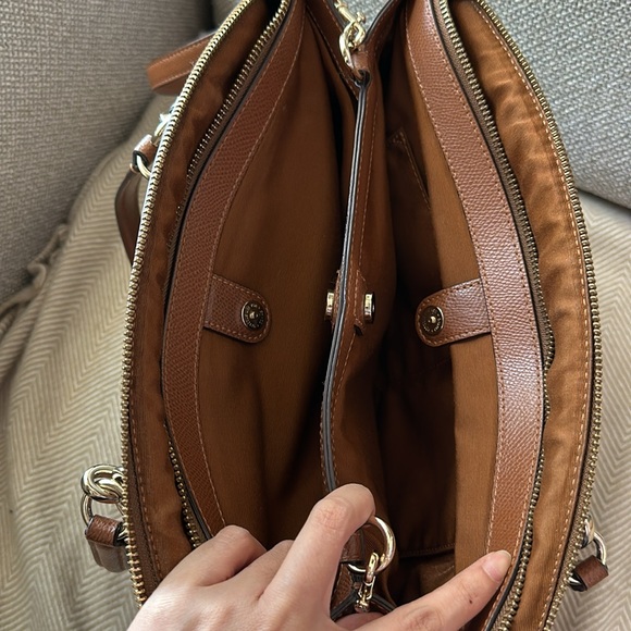 Coach Christy Brown Signature Tote Bag EUC -some flaws - Picture 8 of 17